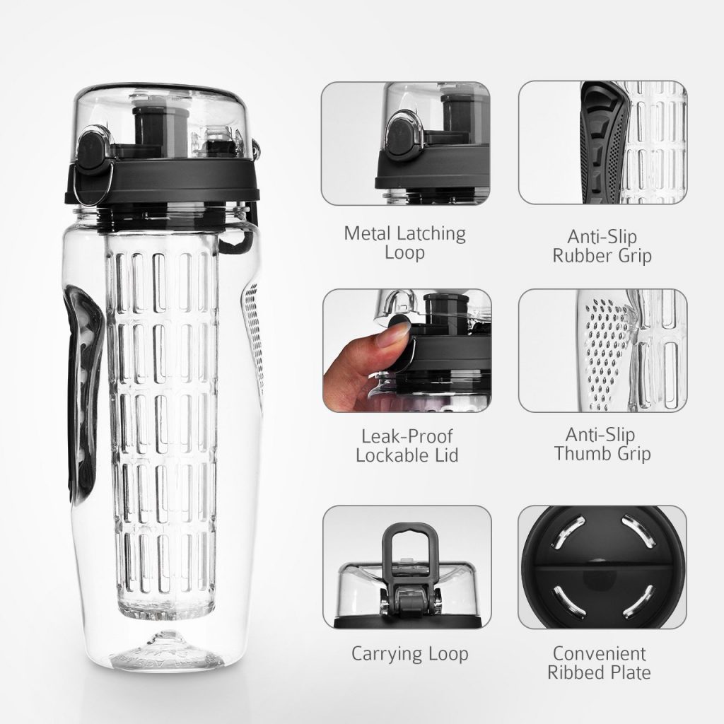 omore fruit infuser bottle