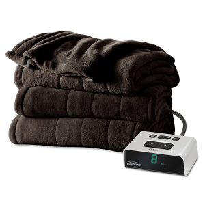 Sunbeam Microplush Heated Blanket