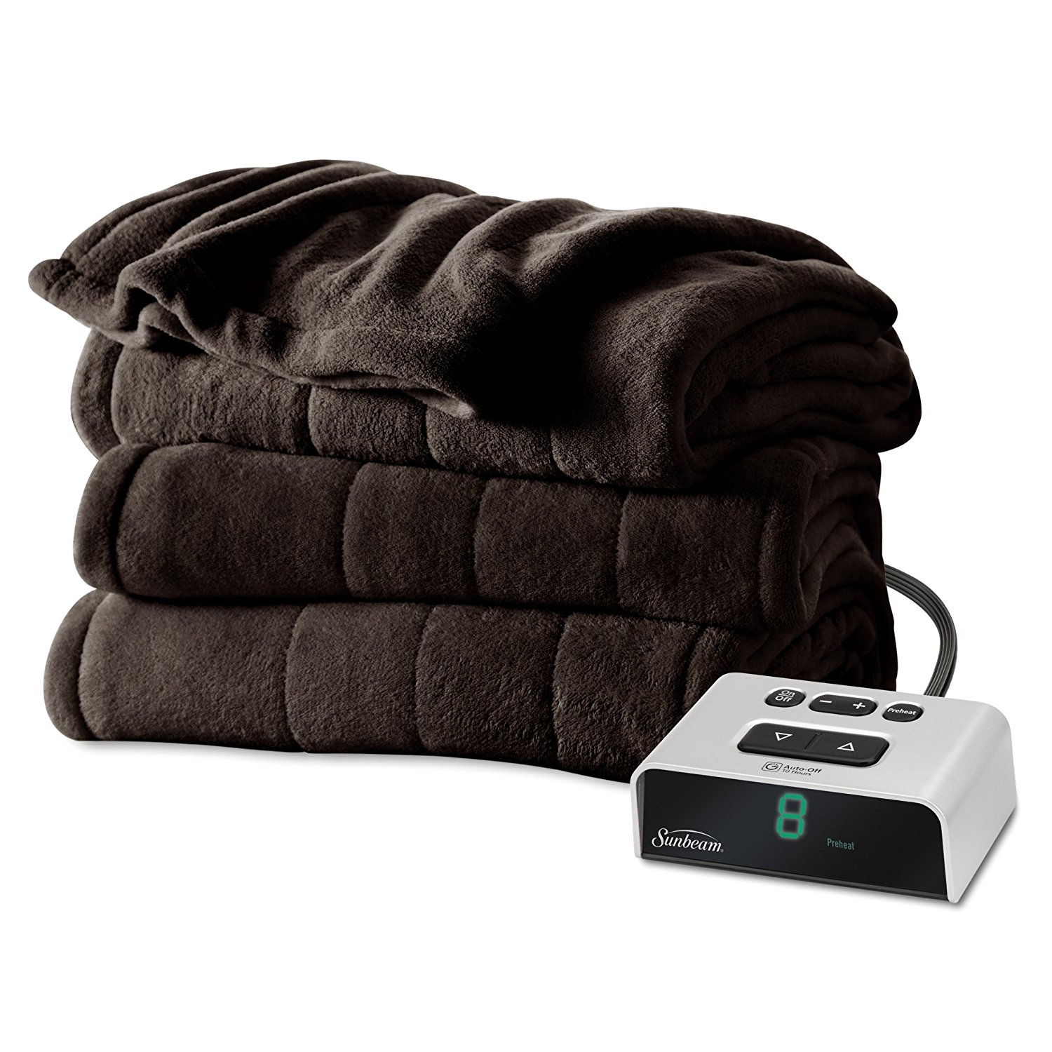 Serta Comfort Plush Electric Blanket - 661076, Blankets ...