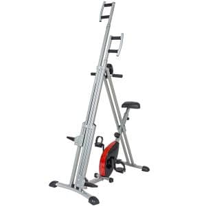 Best Choice Products Total Body 2-IN-1 Vertical Climber Magnetic Exercise Bike
