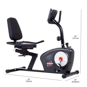 Body Champ Magnetic Recumbent Exercise Bike