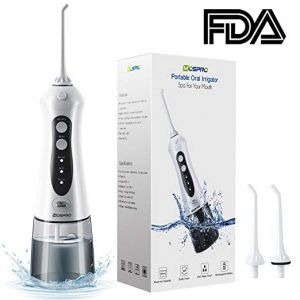 Mospro water flosser with cordless usage and 3 modes of use