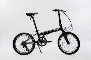 EuroMini ZiZZO Urbano 24lb Lightest Aluminum Frame Genuine Shimano 8-Speed Folding Bike