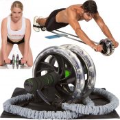 AB WOW 3000 Abdominal Workout Wheel Roller