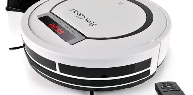 Pure Clean Automatic Programmable Vacuum Cleaner